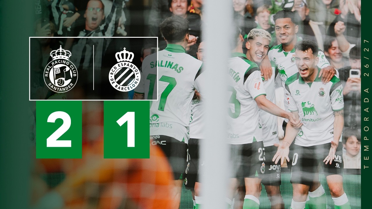 Real Racing Club 2-1 RCD Espanyol ı HIGHLIGHTS | Jornada 10 | Temporada 26/27 LaLiga EA Sports