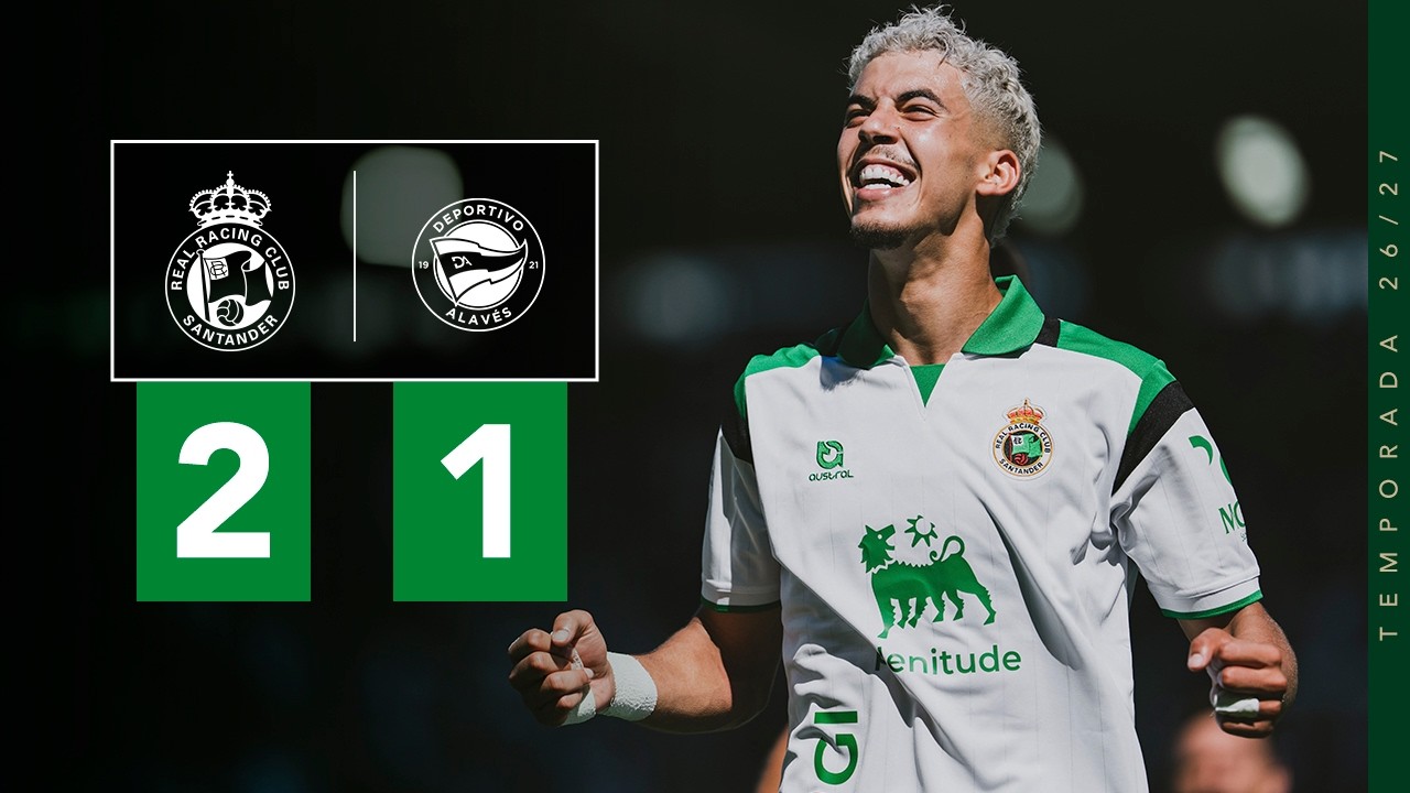 Real Racing Club 2-1 Deportivo Alavés ı HIGHLIGHTS | Jornada 5 | Temporada 26/27 LaLiga EA Sports