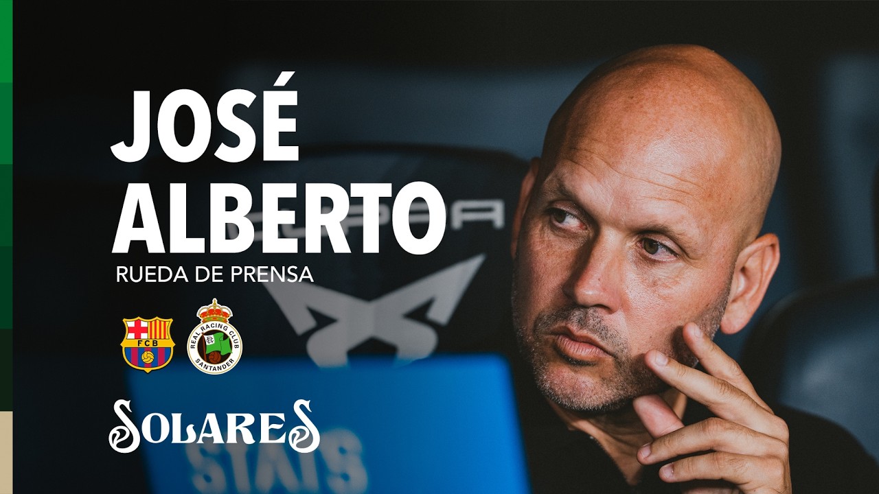 🎙️ Rueda de prensa POST PARTIDO de José Alberto |  Barcelona - Racing  | Jornada 6 | LaLiga EASport