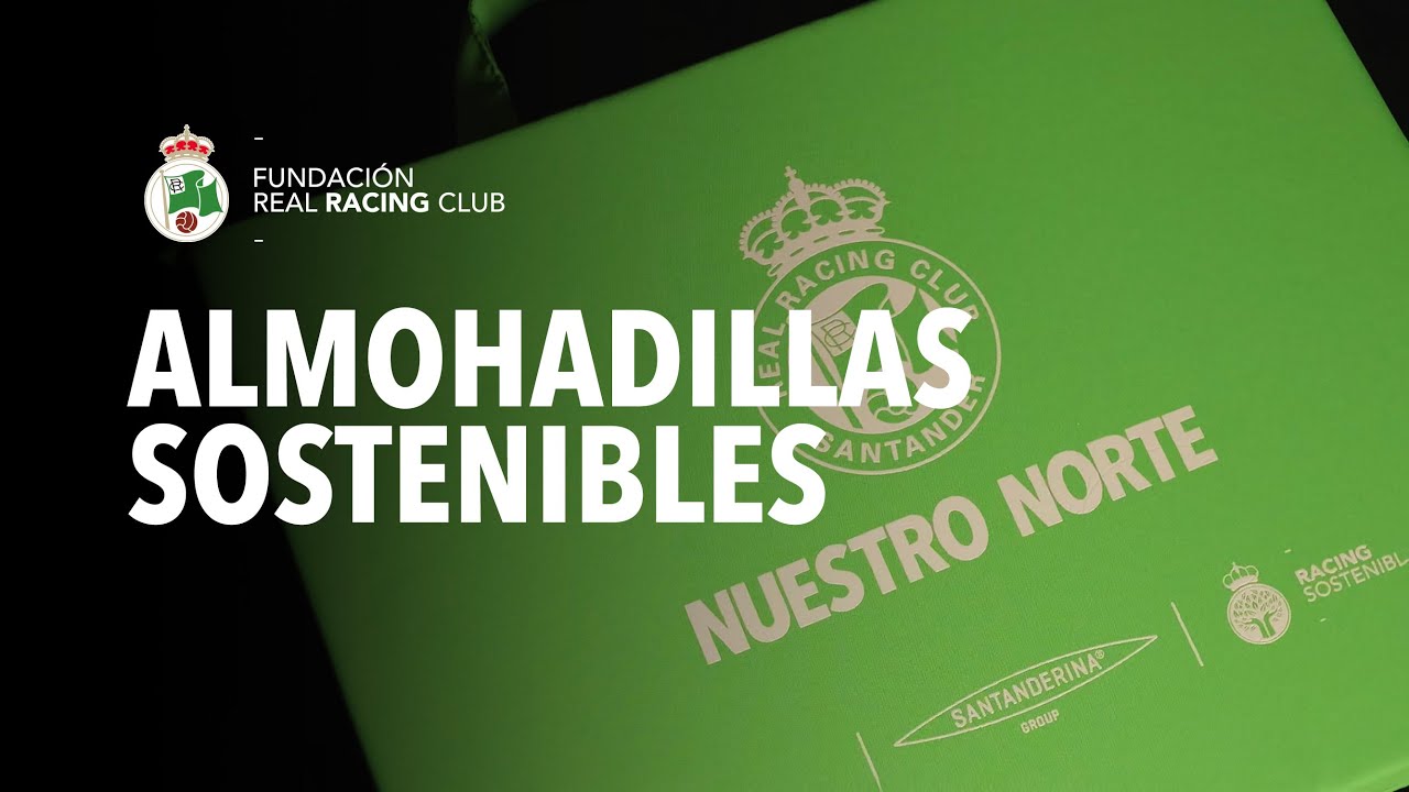 Almohadillas sostenibles elaboradas con material reciclado del mar | Fundación Racing