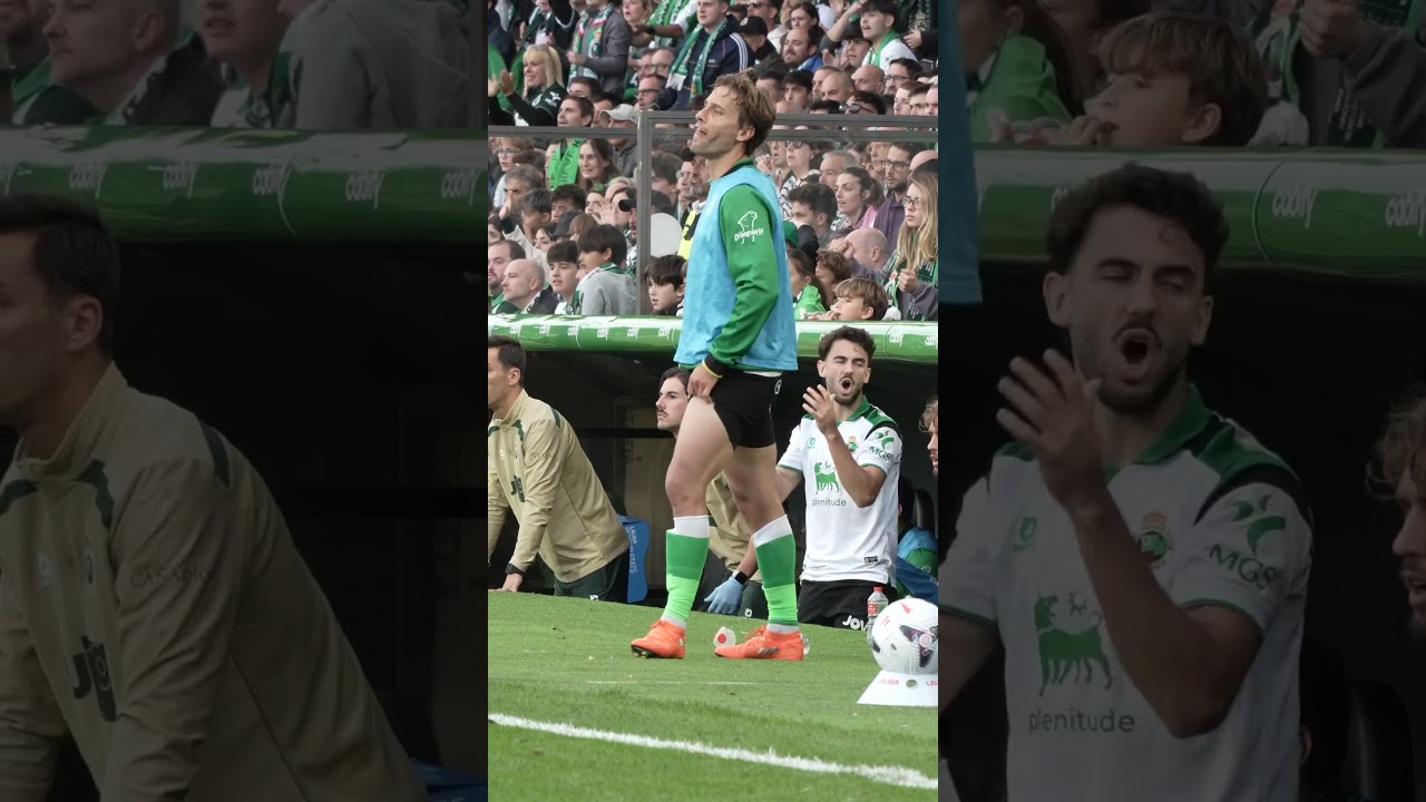 No hay nada como la entrega y el compromiso de los jóvenes canteranos… Sergio Canales 💎💚