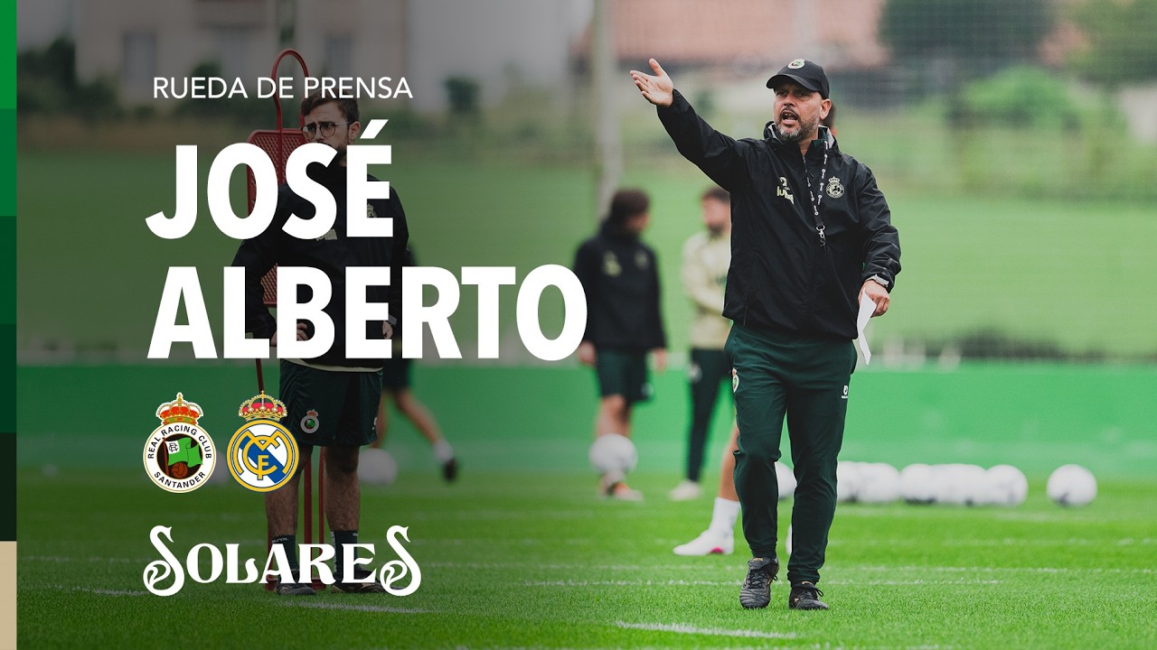 Rueda de prensa de JOSÉ ALBERTO | Previa Racing vs Real Madrid | Jornada 11 | LaLigaEA SPORTS 26/27